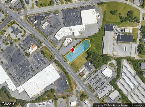  2839 S Main St, High Point, NC Parcel Map