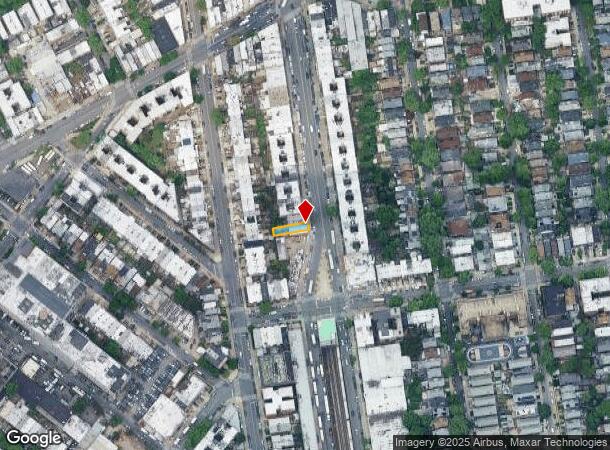 544 Mcdonald Ave, Brooklyn, NY Parcel Map