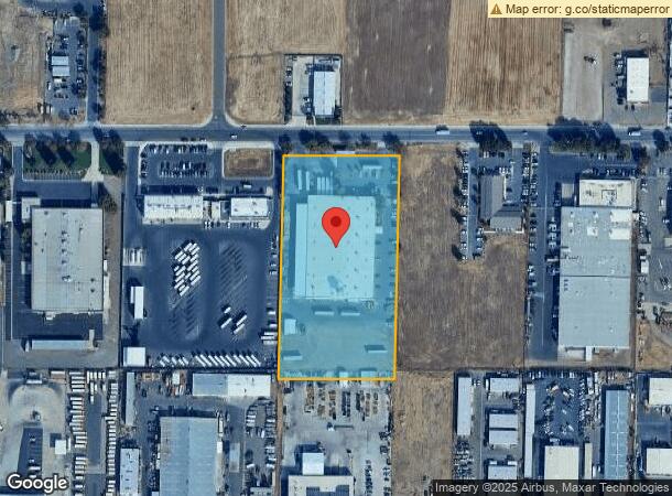  1900 Wardrobe Ave, Merced, CA Parcel Map