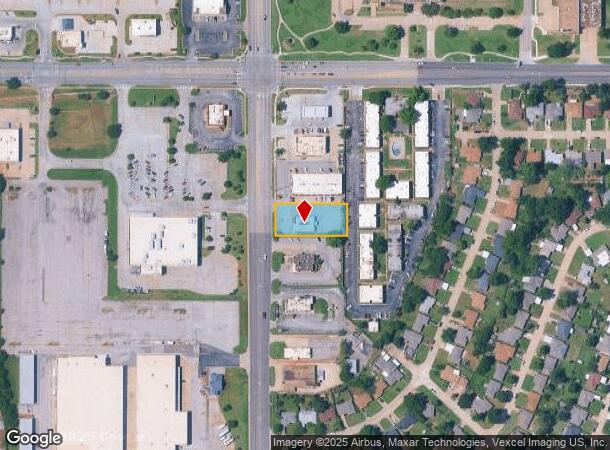  200 S Midwest Blvd, Oklahoma City, OK Parcel Map