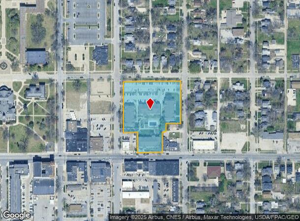 1217 24Th St, Des Moines, IA Parcel Map