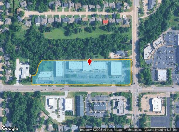 1489 E 15Th St, Edmond, OK Parcel Map