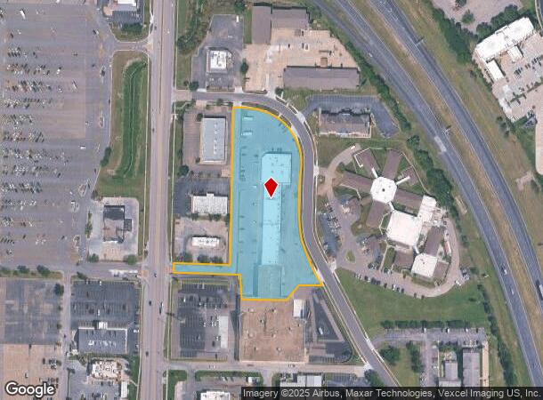 1550 Sw Wanamaker Rd, Topeka, KS Parcel Map