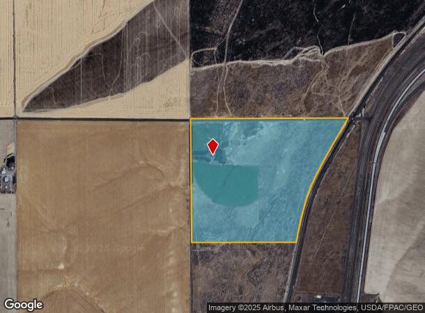  1293 N Newland Rd, Ritzville, WA Parcel Map