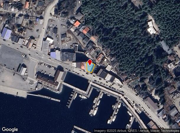 742 Water St, Ketchikan, AK Parcel Map