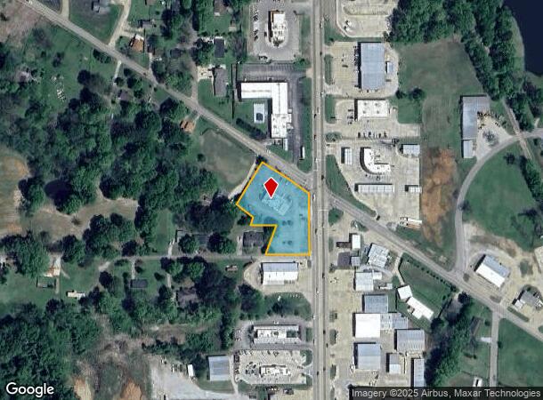207 Highway 15 N, Pontotoc, MS Parcel Map