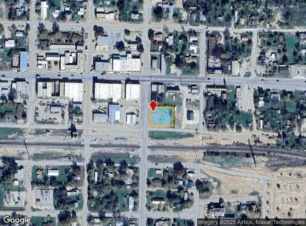  100 N 1St St, Santa Anna, TX Parcel Map