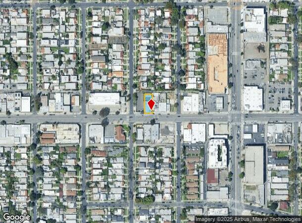 3717 W Jefferson Blvd, Los Angeles, CA Parcel Map