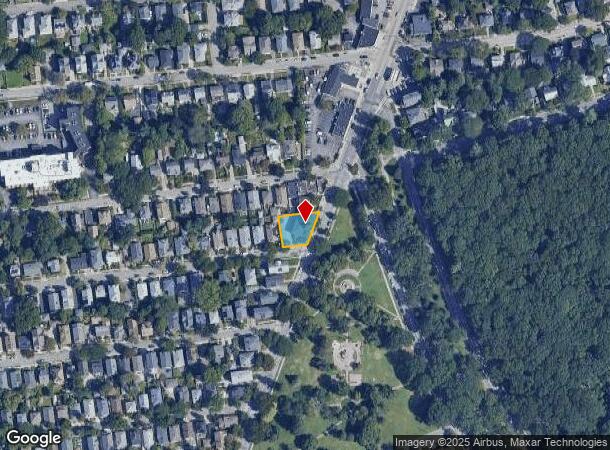  1050 Hope St, Providence, RI Parcel Map