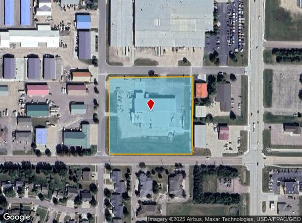 1209 E Birch St, Brandon, SD Parcel Map