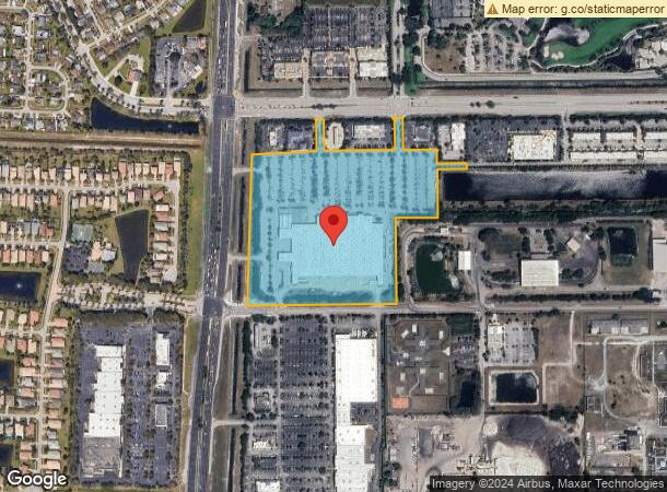  9990 Belvedere Rd, West Palm Beach, FL Parcel Map