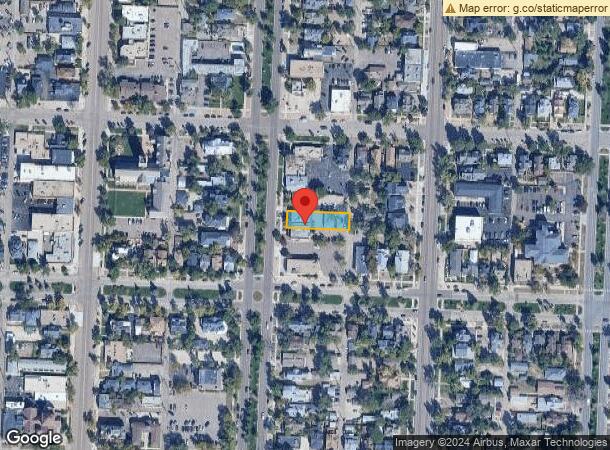  615 N Nevada Ave, Colorado Springs, CO Parcel Map