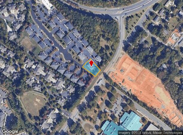  3095 Senna Dr, Matthews, NC Parcel Map