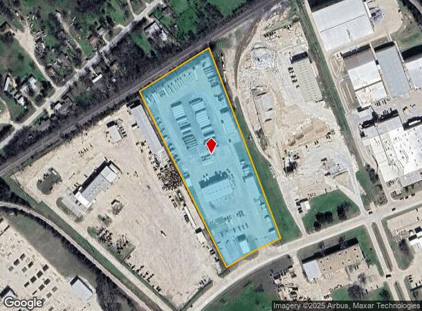 1650 Independence Ave, Bryan, TX Parcel Map