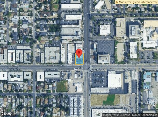  6801 Sepulveda Blvd, Van Nuys, CA Parcel Map