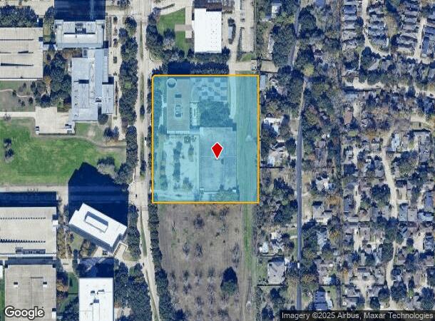  1401 Enclave Pkwy, Houston, TX Parcel Map