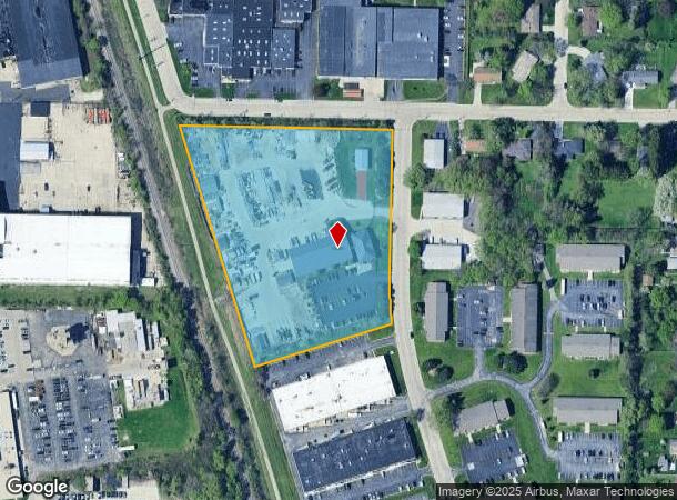 6747 N Sidney Pl, Milwaukee, WI Parcel Map