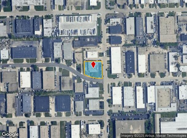  200 W Laura Dr, Addison, IL Parcel Map