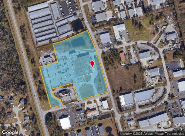 3224 N College Rd, Wilmington, NC Parcel Map