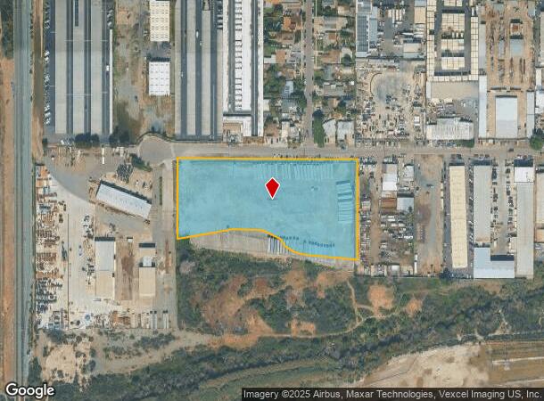  2400 Faivre St, Chula Vista, CA Parcel Map