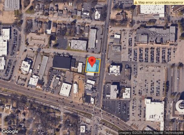  601 S Mendenhall Rd, Memphis, TN Parcel Map