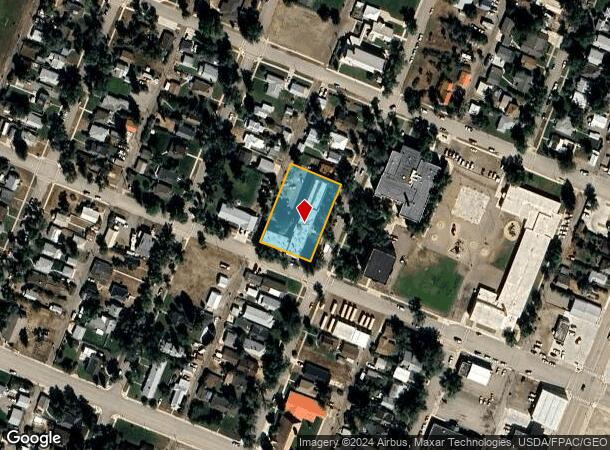  218 S Maryland St, Conrad, MT Parcel Map