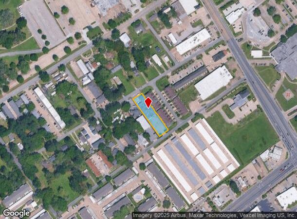  206 Rayburn St, Lafayette, LA Parcel Map