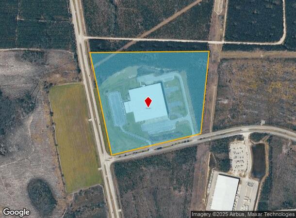 3450 Simmons Dr, Waycross, GA Parcel Map
