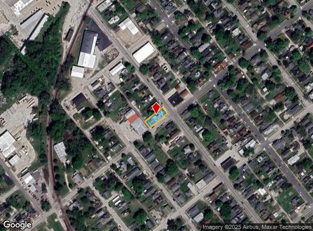  1231 Main St, Vincennes, IN Parcel Map