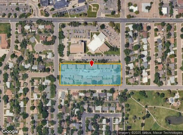 1209 Tulip St, Longmont, CO Parcel Map