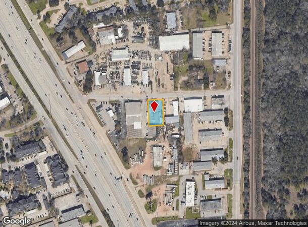  111 Rhodes St, Conroe, TX Parcel Map