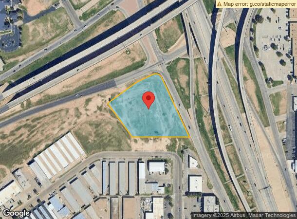  5805 Marsha Sharp Fwy, Lubbock, TX Parcel Map