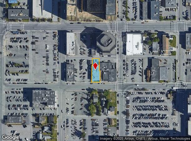  921 W 6Th Ave, Anchorage, AK Parcel Map