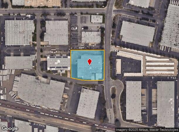  2301 Raymer Ave, Fullerton, CA Parcel Map