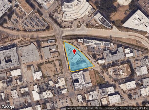 2010 N Hall St, Dallas, TX Parcel Map