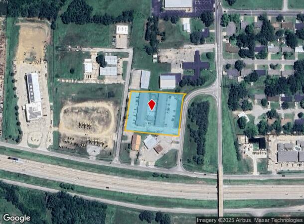  1307 League St S, Sulphur Springs, TX Parcel Map