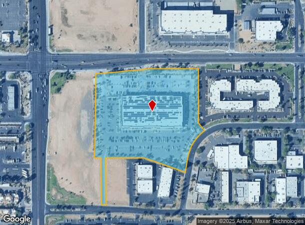 125 E Elliot Rd, Chandler, AZ Parcel Map
