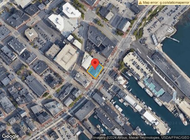  7 Custom House St, Portland, ME Parcel Map