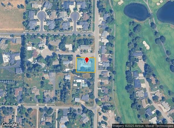 1578 E Skyview Ln, Hayden, ID Parcel Map