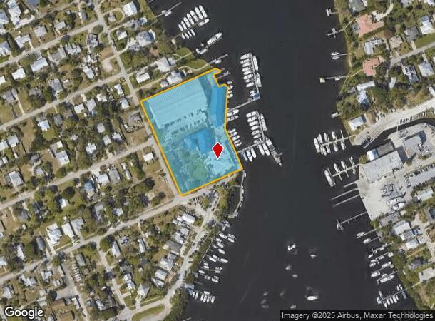  4307 Se Bayview St, Stuart, FL Parcel Map