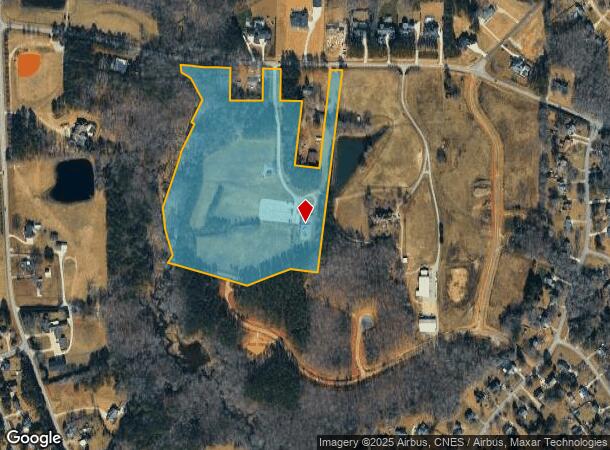 1913 Pagan Rd, Raleigh, NC Parcel Map