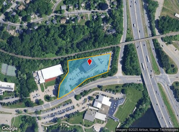  102 Shore Dr, Worcester, MA Parcel Map