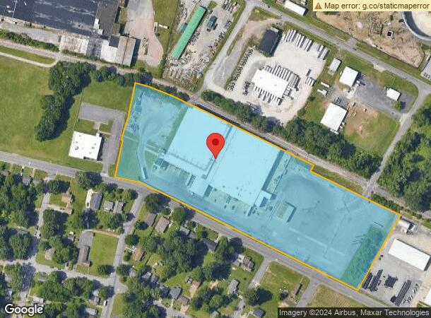  1350 N 10Th St, Paducah, KY Parcel Map