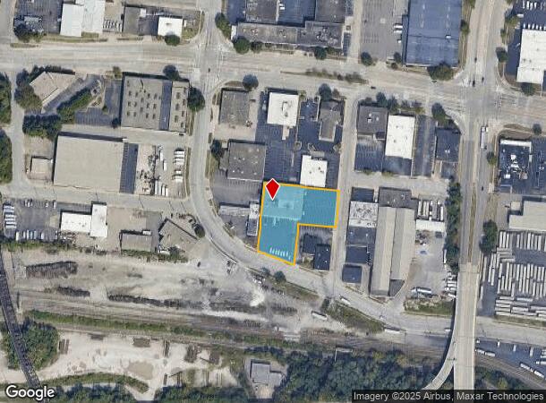  707 Carr St, Cincinnati, OH Parcel Map