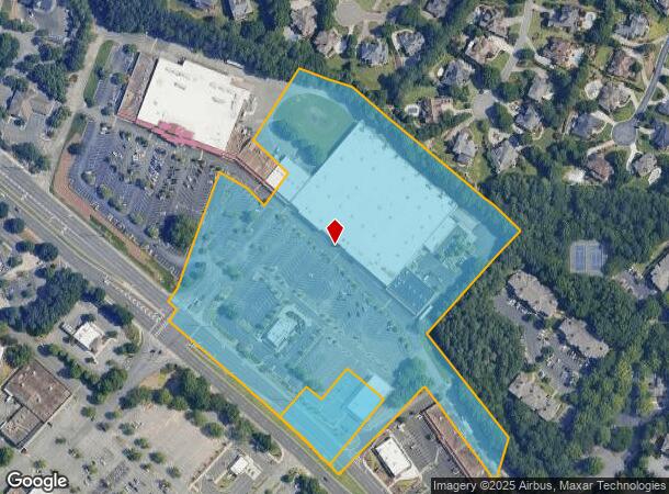  5805 State Bridge Rd, Duluth, GA Parcel Map