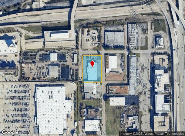  1331 N 1St St, Bellaire, TX Parcel Map