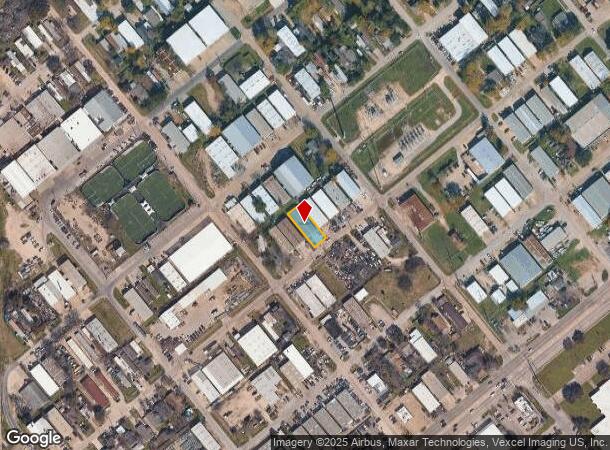  1209 Indiana St, South Houston, TX Parcel Map