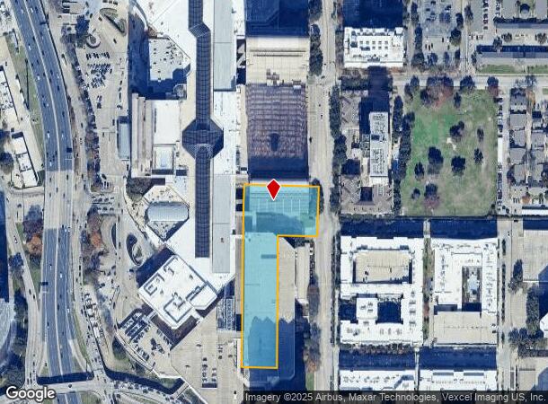  13355 Noel Rd, Dallas, TX Parcel Map