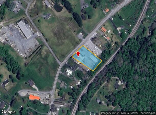 3539 Harper Rd, Harper, WV Parcel Map