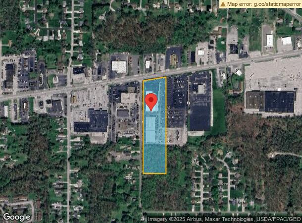  4695 Mahoning Ave, Youngstown, OH Parcel Map